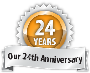 Celebrating Our 24-Year Anniversary!